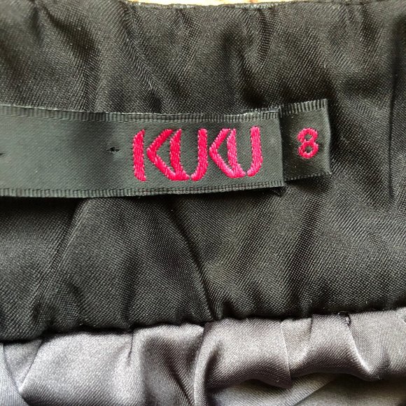 KUKU Silk Purple Dress - Picture 4 of 12